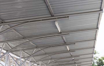 installing Bidwell metal roofing